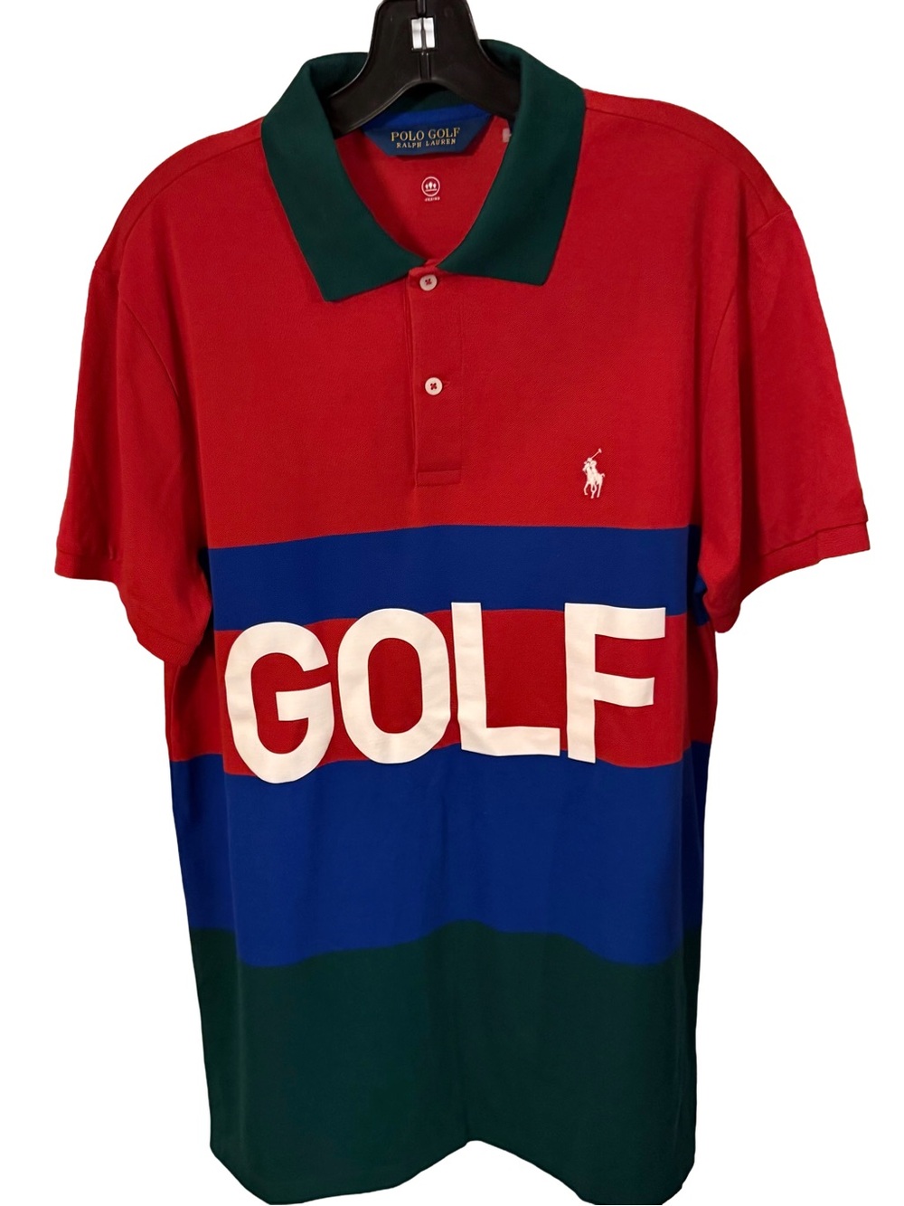 Polo Ralph Lauren Men’s Golf Performance Polo Shirt Snowbeach Stadium Sz M NWOT